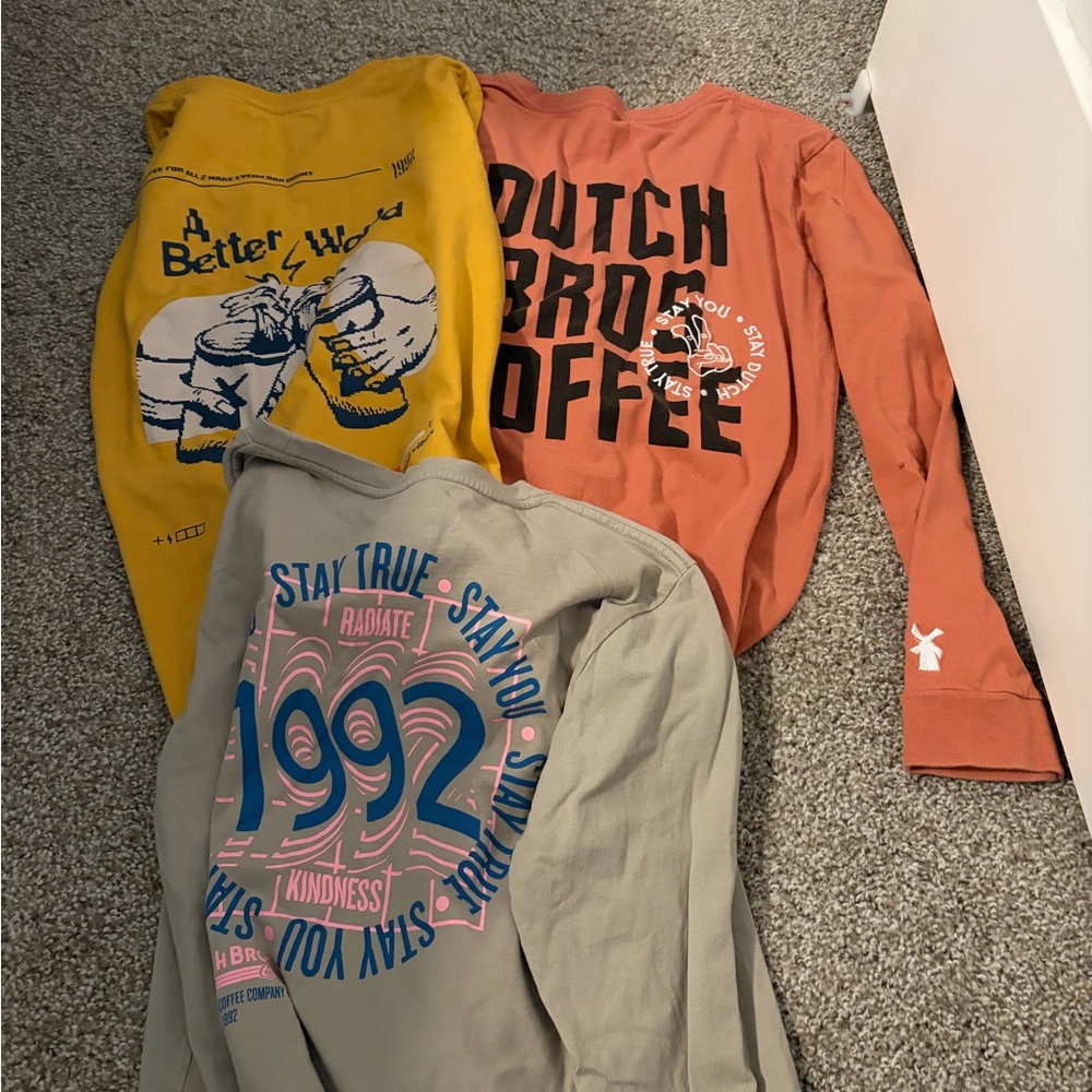 Dutch Bros shirt bundle